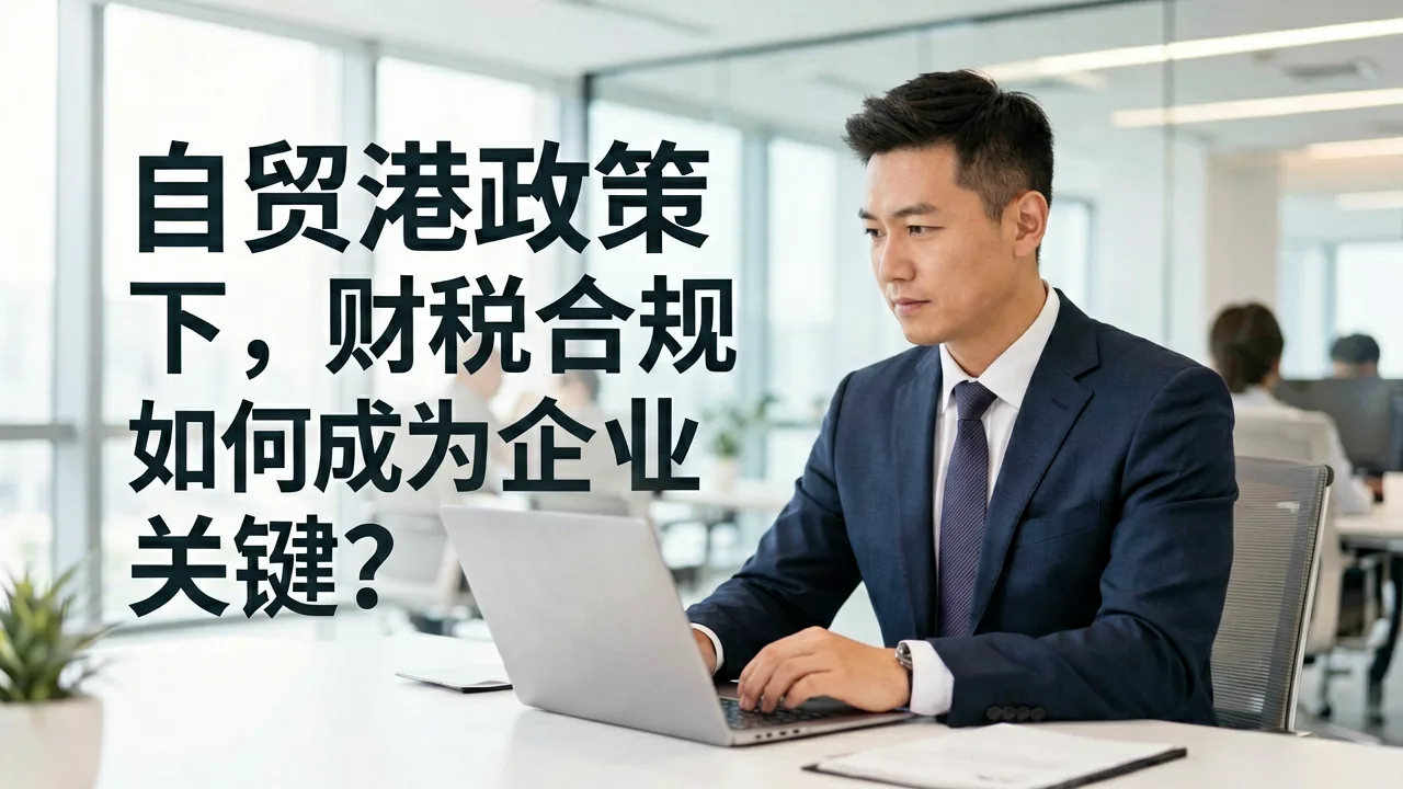 自贸港政策红利下,财税合规如何成为企业降本关键